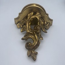 20th century Venetian wall console / wall bracket / clock shelf Rococo style