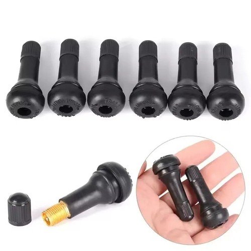 Tubeless snap rubber car - in,