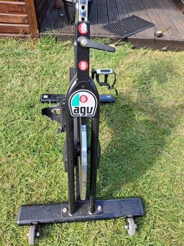 Agu spin bike well used - well, but