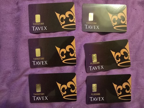 Gold bar 25g tavex 999 - 0.25g,