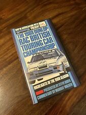 The 1988 Dunlop RAC British Touring Car Championship VHS Video Tape Vintage