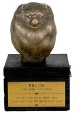 Pomeranian Black Letters On