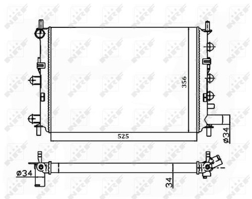 Nrf engine cooling - nrf, radiator