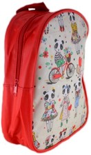 30cm BACKPACK Red PVC Wipe