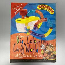 ROTASTAK HAMSTER HOUSING CURVY TUBES 1998 VINTAGE RETRO ADVERT