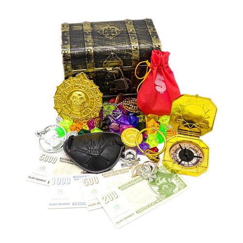Treasure chest toy - treasure, storage