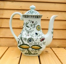 Rare Vintage Enoch Wedgwood Tunstall Ltd Mandarin Pattern Coffee Pot