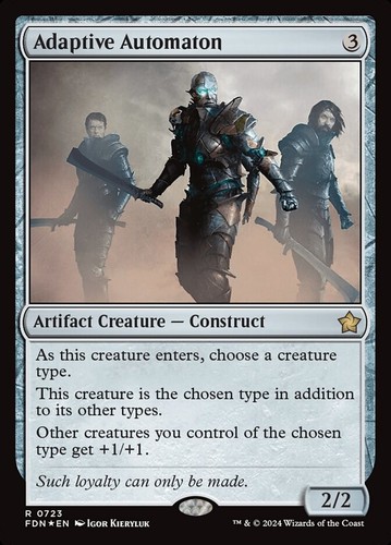 Mtg adaptive automaton - ~,