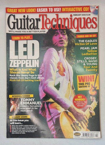 Guitar techniques magazine - techniques,