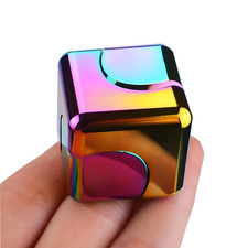 Metal Fidget Spinner Cube