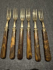 Antique EPNS Dessert Forks –
