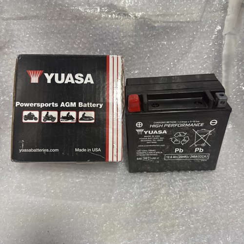Yuasa powersports agm battery - powersports,