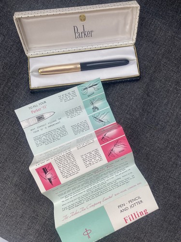 Vintage parker fountain - fountain, pen
