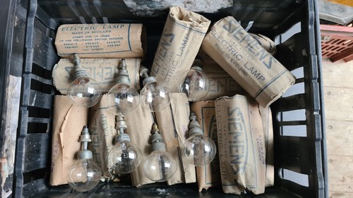 Siemens vintage bulbs ww2 - siemens,