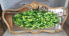 Antique Style Mirror XL LARGE 166cm Gold Gilt Frame Victorian Style Overmantle