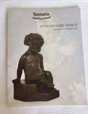 20th Century Desig ~ Tennants Auctioneers Sale (Antiques) Catalogue ~ Oct 2022