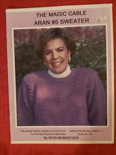 Knitting machine booklet - booklet,