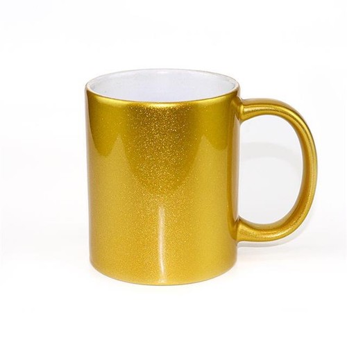 Sublimation mugs sparkle gold - mugs,