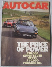 Autocar magazine 7 October