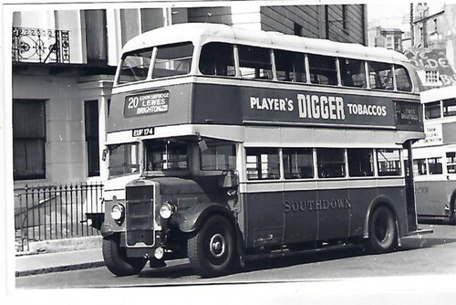 Bus photo euf174 southdown - bus,
