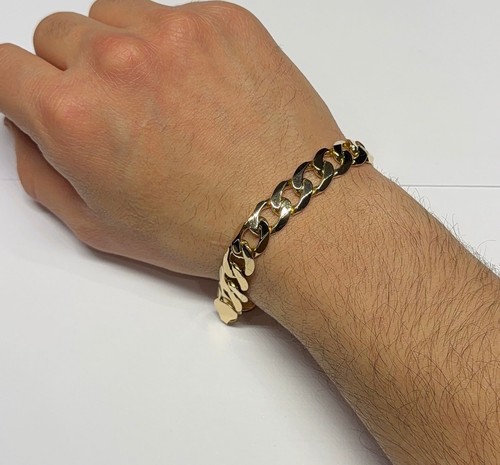 Heavy 9ct solid - heavy, gold