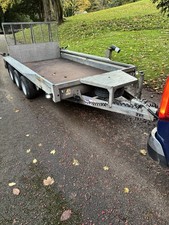 Ifor Williams GX126 Tri Axle Plant Trailer 2015