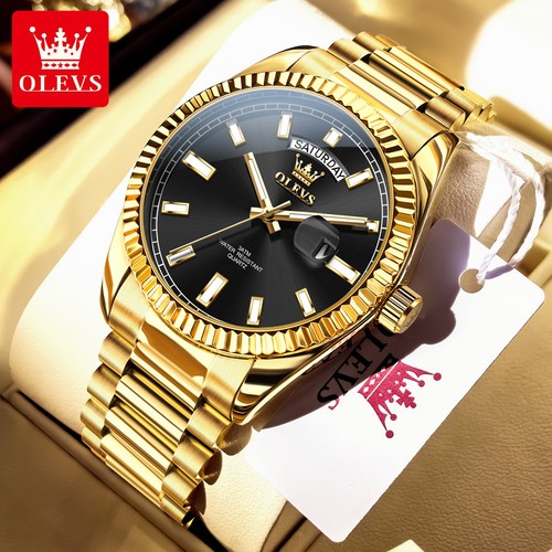 Olevs men quartz watch - men's,