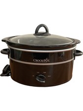Crock-Pot SCV400KB-IUK Slow Cooker Black 3.5L Manual Control