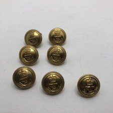 Set Of 7 Royal Navy Brass