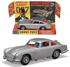 Corgi James Bond 007 Aston Martin DB5 Silver 1:43 Diecast Model RT26101S