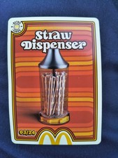 Mcdonald cards straw - cards,