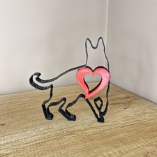 Modern Plastic Dog Statue