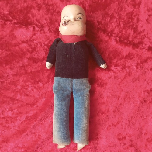 Rare 1940s popeye doll hard - doll,,