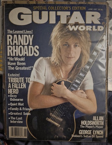 Guitar world magazine randy - guitar,