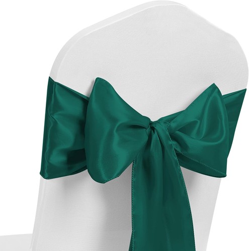 Satin chair sash wider fuller - satin,