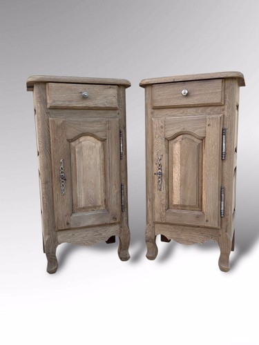 Pair french rustic solid - of,