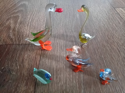 Vintage duck bird - bird, figurines