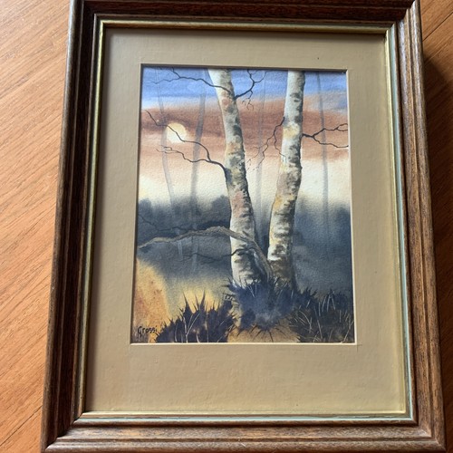 Framed original watercolour - watercolour, of