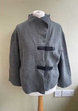 OSKA Grey Boiled Wool Jacket