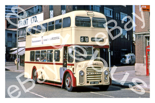 Bus photograph leicester t - leicester, c.t