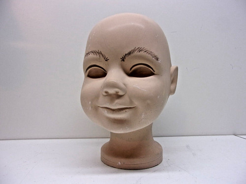 Cute vintage head doll - cute,