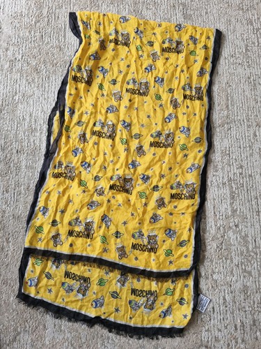 Moschino scarf teddy bear - moschino,