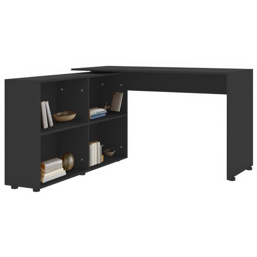 Shaped computer desk corner - computer,
