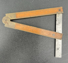 Chapin Stephen’s Co No.036 Inclinometer Folding Boxwood Rule Square Level Bevel