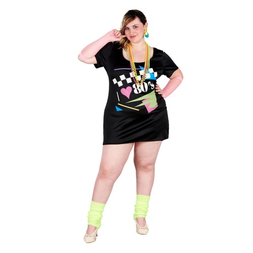 Women love 80s adult costume - love,
