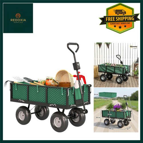 Heavy duty garden trolley - duty,