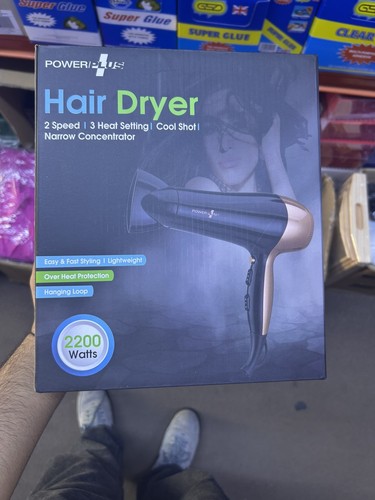 Power plus 2200w hair dryer - 2200w,