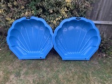 Paradiso Kids Sand Pit Shell with Cover Outdoor Garden