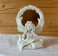 Vintage Fitz and Floyd Art Nouveau Fairy Vanity Mirror