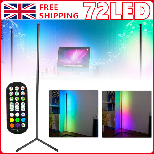 Rgb led corner floor lamp - led,